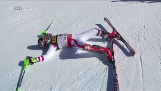 St. Moritz 2017 Slalom: GOLD LAUF MARCEL HIRSCHER! | SKI WM HERREN 1. PLATZ 19.2.2017