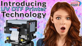 Introducing UV DTF Printing Technology with the Aries 113 UV DTF Printer Available At Absolute Toner