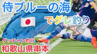 【磯釣り】和歌山県串本町　萩尾の沖磯でグレ釣り【フカセ釣り】【メジナ・グレ】