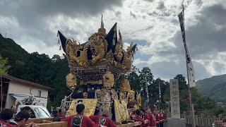 令和5年10月7日 生野秋祭り 宵宮 屋台巡行・姫宮神社巫女舞奉納