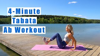4-Minute Tabata Ab Workout