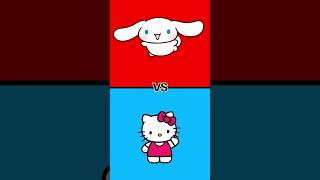 Cinnamoroll vs Hello Kitty! 💥 Who's Your Favorite Sanrio Character?!