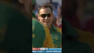 sehwag bowled by faf du plessis # cricket India vs South Africa