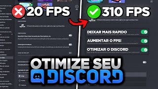 COMO OTIMIZAR O DISCORD E DEIXAR MAIS LEVE! PASSO À PASSO PARA TIRAR LAG