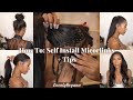 HOW TO: Self Install Microlinks/Itips + Tips to go Faster | LovelyBryana x Curlsqueen