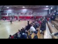 Mike Dimare goes crazy at basketball game