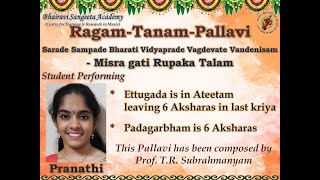 Bhairavi Raga Vaibhavam - Part-7 - Ragam Tanam Pallavi (RTP) - Misra gati Rupaka Talam