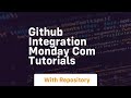 github integration monday com tutorials