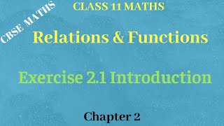 Chapter 2 - Relations and Functions | Introduction|Cartesian Product|CBSE Class 11 Maths in Tamil|GS