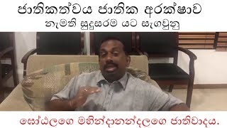 මම කිව්වේ ඡන්දේ නොදී එන්න එපා කියලා  -  Mahindananda Aluthgamage