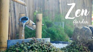 Garden Makeover/ DIY Japanese Zen Garden With A Rice Fish Mini Pond