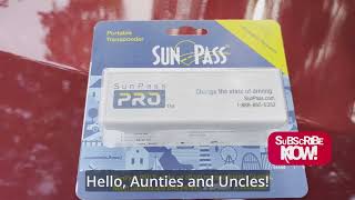How to install SunPass Pro Transponder? (Bisaya-Engish)