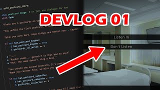 Making My First Psych Horror VN [ Devlog 1 ]