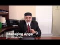 Managing Anger | Dr. Shahid Rafiq