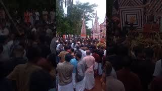 Theyyam. Kalarivathukal Chirakkal Kannur.