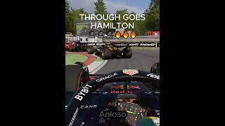 THROUGH GOES HAMILTON 🗣🗣🗣🔥🔥🔥 #shorts #f124 #through #goes #hamilton #f1 #meme