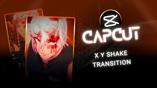 Capcut X Y Shake Transition Tutorial | CapCut Tutorial