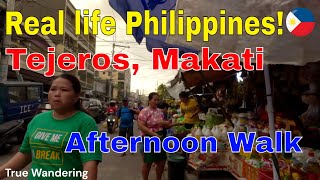 Wandering along Tejeros, Makati, Philippines | Walking Vlog