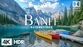 Banff National Park 4K - Natural Relaxation Film With Calming Piano Music - 4K UHD Video