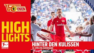 Hinter den Kulissen | Auswärts in Hoffenheim | 1. FC Union Berlin