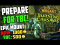 TBC Classic Preparation Tips & Tricks - How I'm Preparing for TBC Classic