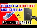 Cara isi game ps4 hen dari pc | Ps4 remote pkg sender v2