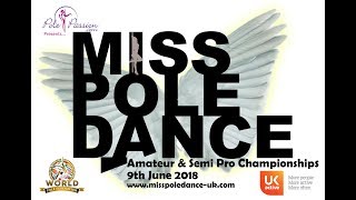 Elise - 1st Place Junior - Miss Pole Dance UK 2018 Amateur \u0026 Semi-Pro Championships