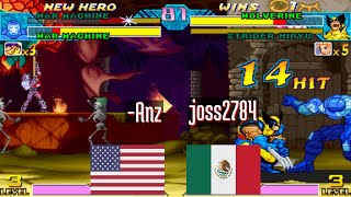 FT10 @mvsc: -Anz (US) vs joss2784 (MX) [Marvel vs Capcom Fightcade] Sep 13