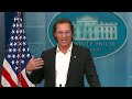 Matthew McConaughey at White House Press Briefing