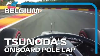 Yuki Tsunoda Secures Pole in Formula 2! | 2020 Belgian Grand Prix