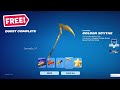 How to get FREE Golden Scythe in Fortnite -  Earn XP anywhere to unlock the Reward