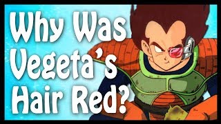 Why Was Vegeta's Hair Red? | Dragon Ball Code