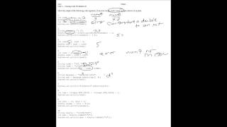 Java Tracing Code Worksheet 1 Explained