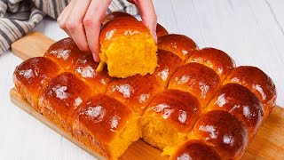 Soft and Pillowy Pumpkin Bread Rolls: Super Easy To Make!