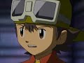 eng subbed digimon frontier episode 46 scene with takuya and izumi zoe