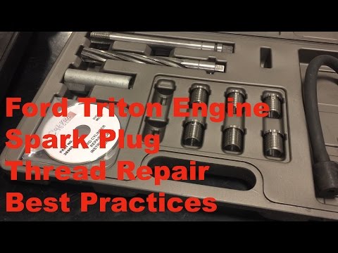 Repair A Blown Out Spark Plug Ford 4.6 5.4 6.8 Triton Engine Repair A Blown Out Spark Plug Ford 4.6 5.4 6.8 Triton Engine