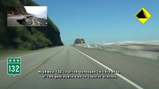 Route 132 Coastal Drive (Part 2) \u0026 Route 299, Gaspe Peninsula, Quebec