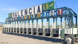 Javier Flores y su información para este inicio de año 2025 en el Hipódromo Nacional de Valencia.