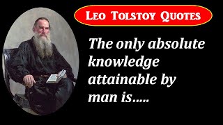 Leo Tolstoy Quotes | top 20 leo tolstoy quotes