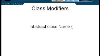 29.Java Certification-Chapter05.The Structure of Java-Lesson3.Class Modifiers