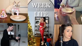 WEEK IN MY LIFE VLOG | luna’s first birthday, date night, filming brand deals \u0026 more