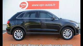 Audi q3 occasion visible à Lormont présentée par Vpn bordeaux - lormont