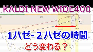 焙煎VLOG　KALDI NEW WIDE400　1ハゼから2ハゼの時間を変えると、どうなるのか？