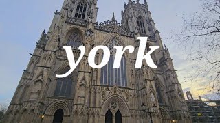 York england walking tour, york christmas market #yorkshire