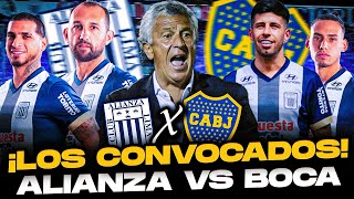 ¡ÚLTIMA HORA! Todos los convocados de Alianza Lima vs Boca Jrs🔥