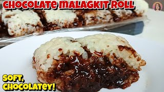 CHOCOLATE MALAGKIT ROLL! GLUTINOUS RICE ROLL! GLUTINOUS RICE RECIPE