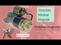 Starter Motor Repair | Problem Diagnosis of Sentra |Tagalog