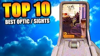 Top 10 "BEST OPTICS/SIGHTS" in COD HISTORY (Top Ten) Call of Duty | Chaos