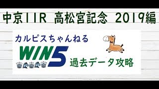 【競馬】WIN5 過去ﾃﾞｰﾀ攻略事務所 006 高松宮記念 2019編【 シミュレース 】