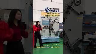 6mm CNC spring coiling machine